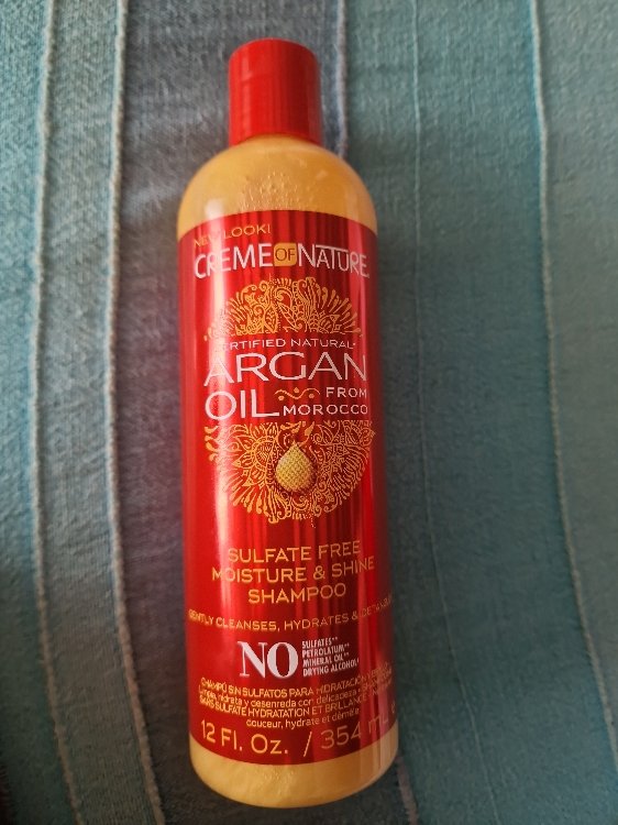 CREME OF NATURE ARGAN OIL MOISTURE & SHINE SHAMPOO 354ML