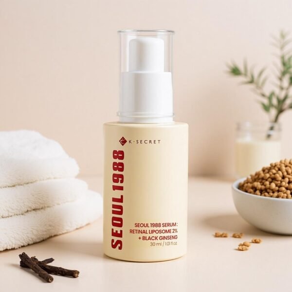 SEOUL 1988 SERUM: RETINAL LIPSOME 2% + BLACK GINSENG