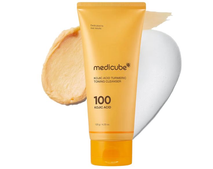 MEDICUBE KOJIC ACID TUMERIC TONING CLEANSER