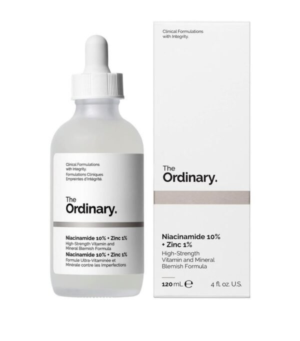 THE ORDINARY NIACINAMIDE 10% + ZINC 1% 120ML