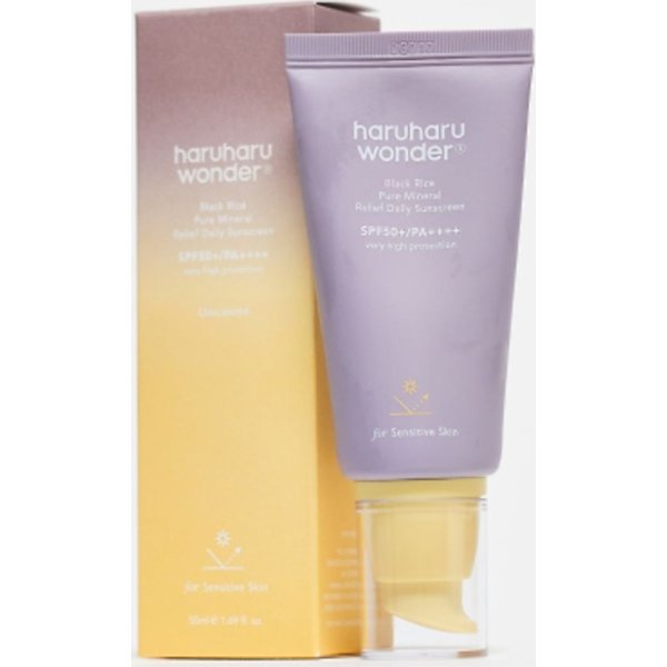 haruharu wonder Black Rice Pure Mineral Relief Daily Sunscreen SPF50+_PA++++ 50ml _ ASOS
