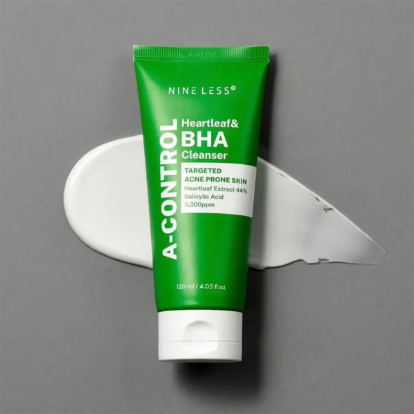 NINELESS A-CONTROL HEARTLEAF & BHA CLEANSER