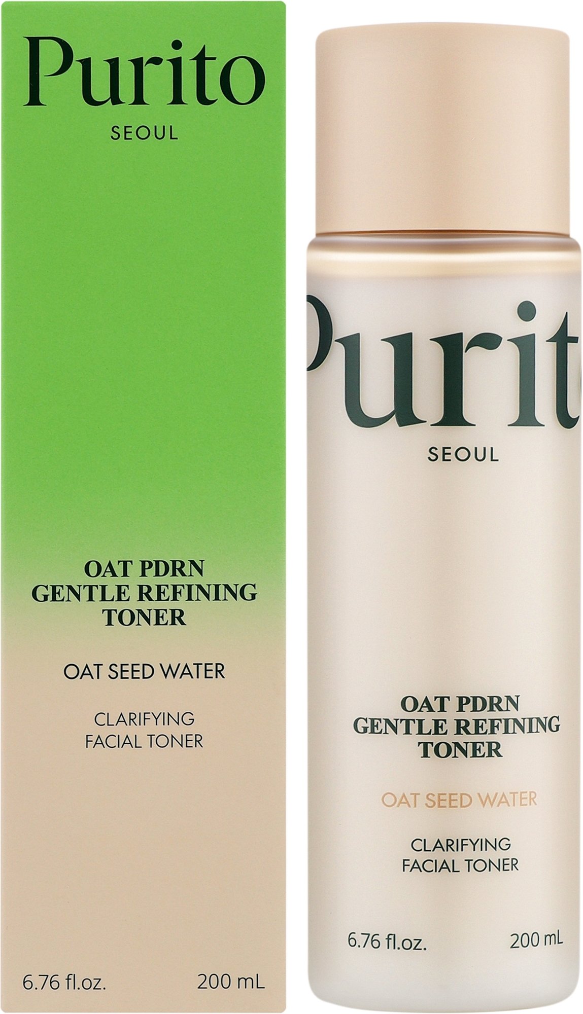 PURITO SEOUL OAT PDRN GENTLE REFINING TONER - Image 3
