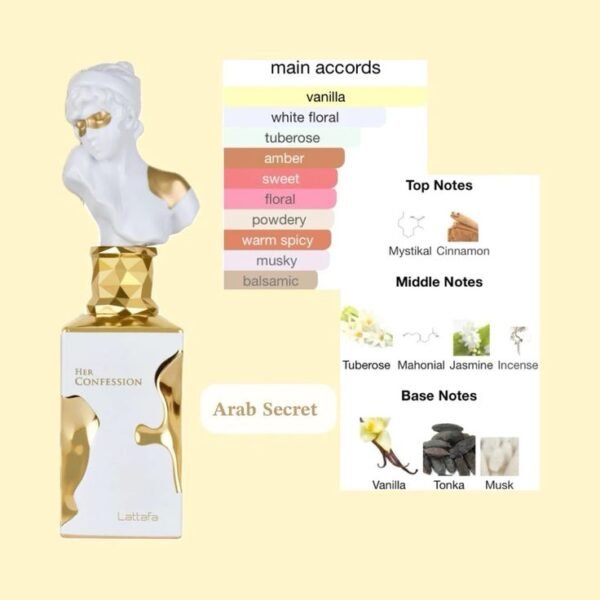 💯% Original, HER CONFESSION PERFUME 100ML BY LATTAFA New Arrival 💯% Original, HER CONFESSION PERFUME 100ML BY LATTAFA New Arrival
