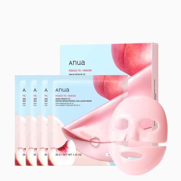 Anua Peach 70+ Niacin Collagen Mask_ Anua Peach 70+ Niacin Collagen Mask_