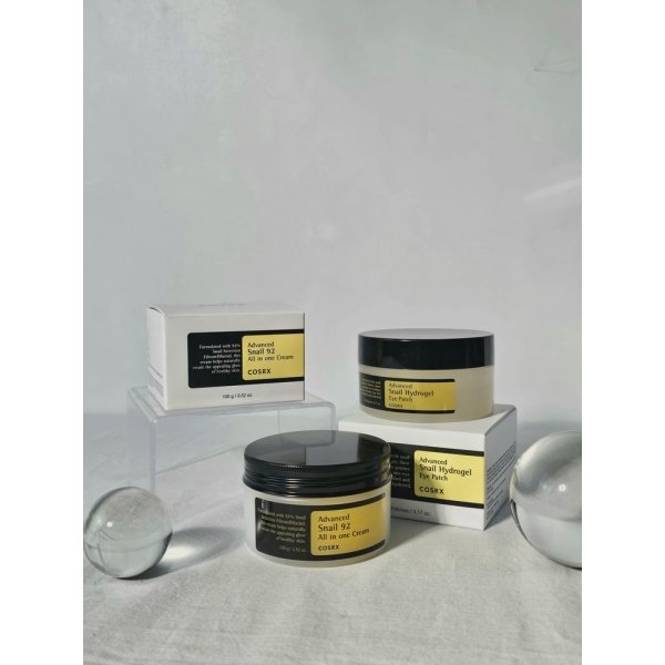 💛COSRX Advanced Snail 92 All In One Cream 100ml💛 💛 COSRX Advanced Snail Hydrogel Eye Patch 💛