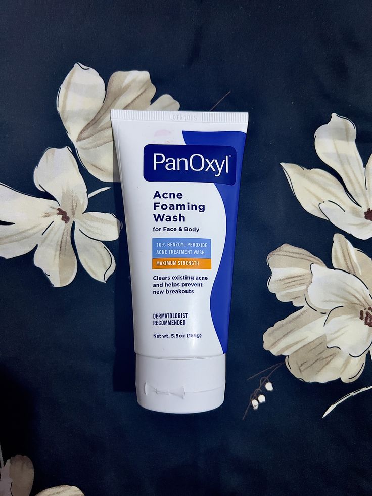 PANOXYL ACNE FOAMING WASH 10% BENZOYL PEROXIDE ACNE TREATMENT WASH
